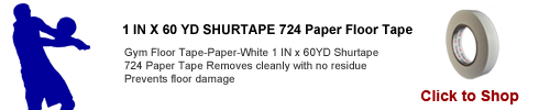 volleyballtape.com shurtape 1 inch tape