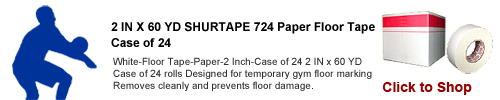 volleyballtape.com shurtape 2 inch tape case of 24
